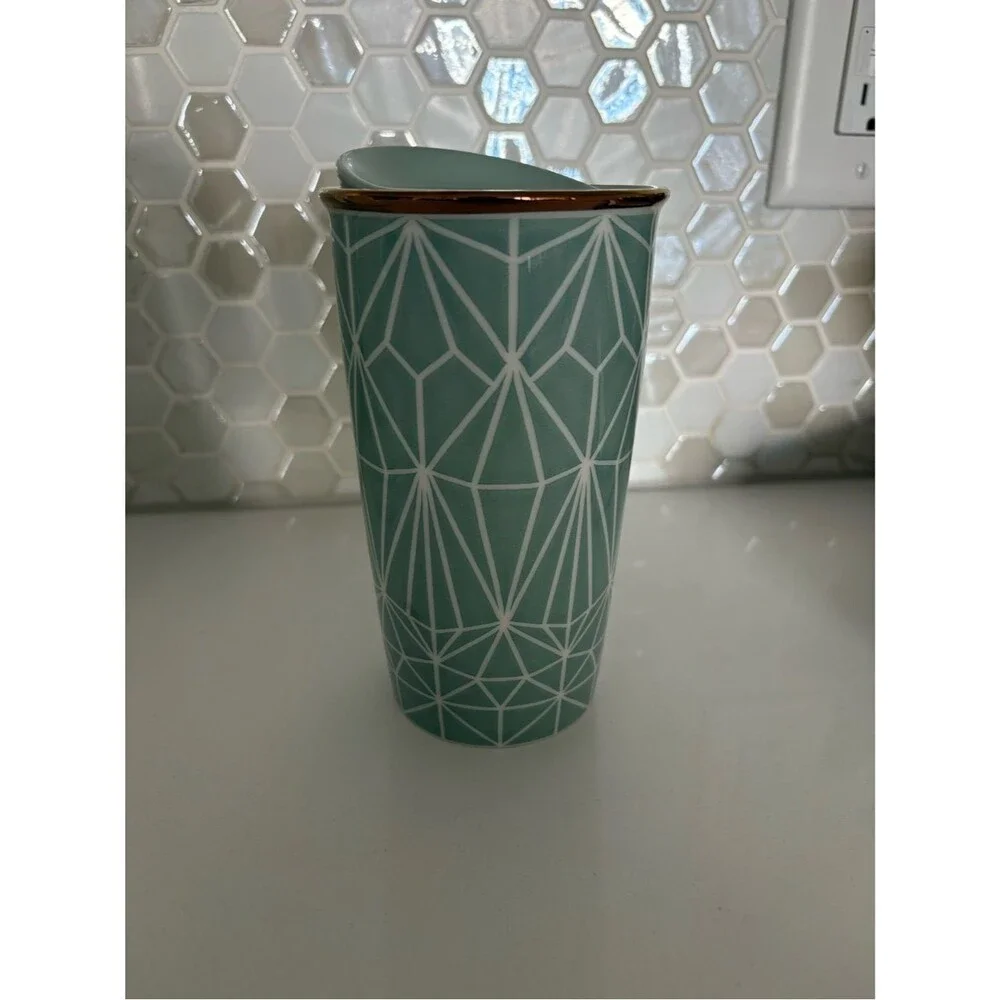 Starbucks Ceramic Cup with Travel Lid